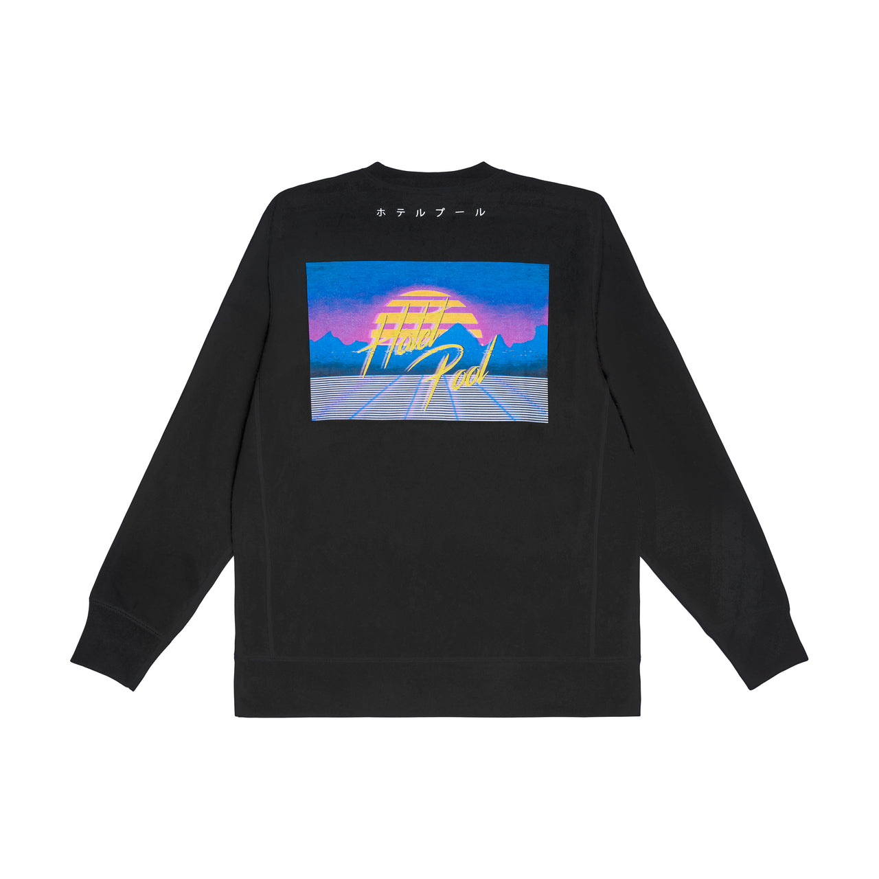 Crewneck - Retro - Black